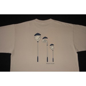 T-SHIRT HOMME FAMILLE BEIGE