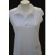 POLO  " BALLE DE GOLF" BLANC